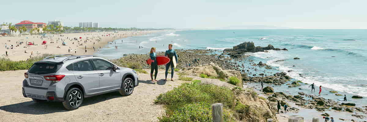 Subaru New XV en la playa