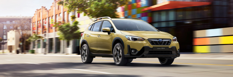 Subaru New XV, color amarillo plasma perlado