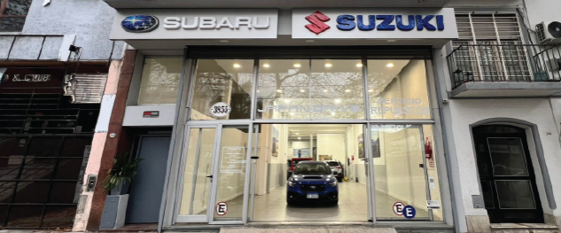 <p>Concesionario oficial de Subaru - Fachada del centro de servicio y repuestos de Japan Drive ubicado en Av. Beiro 3855, Villa Devoto, Buenos Aires, Argentina.</p>